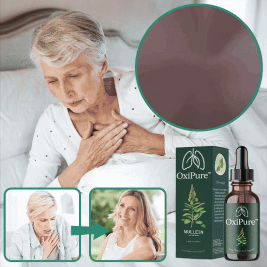 OxiPure™ Limpia y Repara tus Pulmones Naturalmente, Sin Medicamentos.